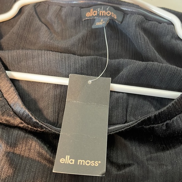 Ella Moss Izzy strapless jumpsuit in black NWT chic - Picture 6 of 10